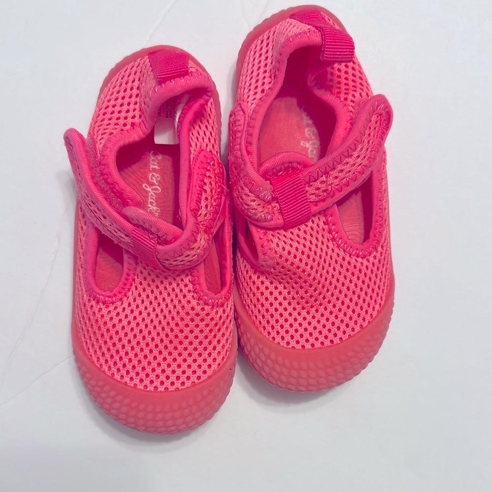 Cat and Jack Kids Pink Mesh Shoes